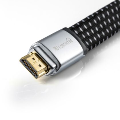 Platte HDMI kabel voor 4K connector